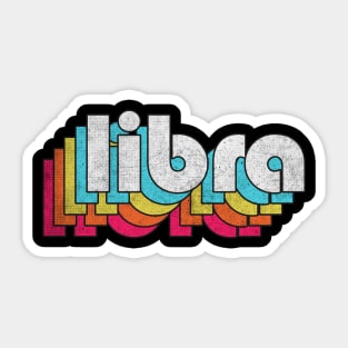 Libra / Zodiac Birthdate Sign Design Sticker